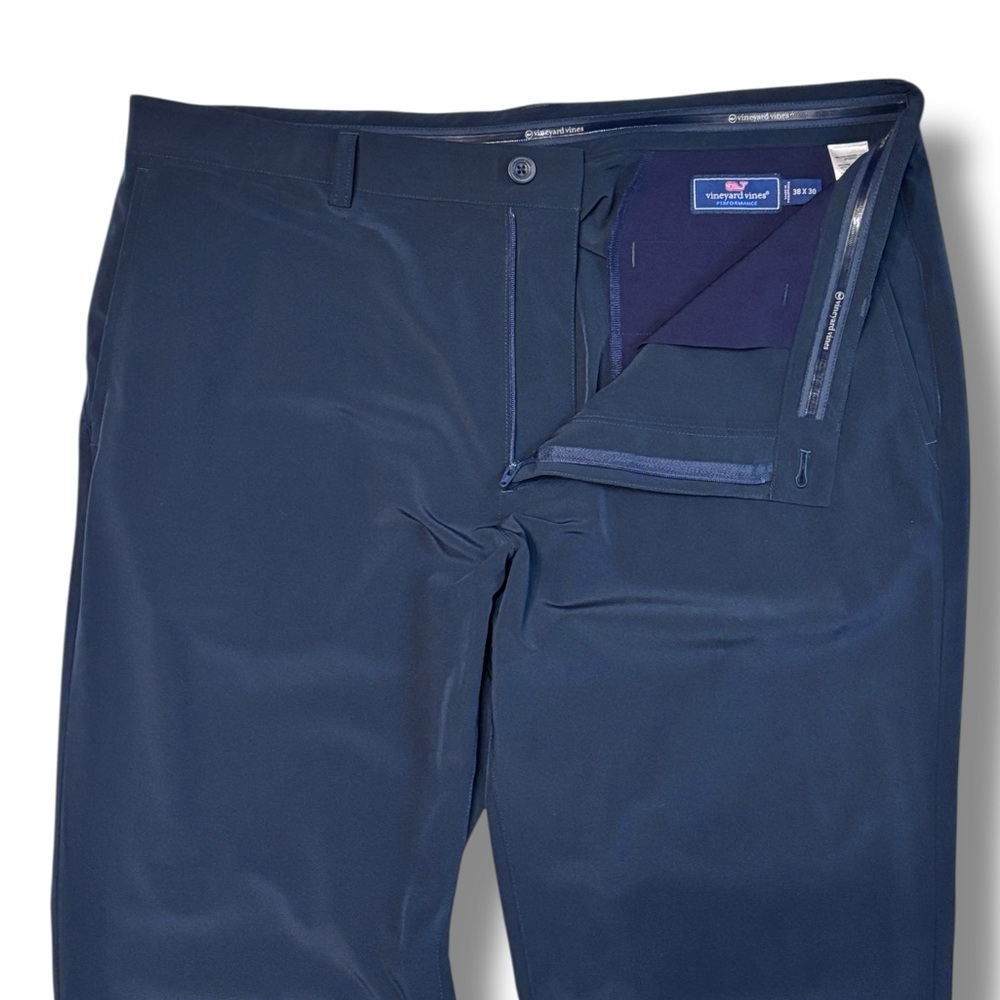 Vineyard Vines Flat Front Performance Pants 38x30 - image 3